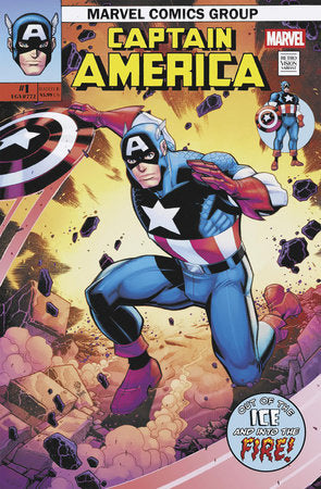 CAPTAIN AMERICA #1 NICK BRADSHAW RETROVISION VARIANT  -- [Expected In Stock Date : 07-02-25 ]