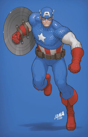 CAPTAIN AMERICA #13 DAVID NAKAYAMA COLOR BLOCK BLUE VIRGIN VARIANT [ARM][1:50] -- [07-15-26 ]