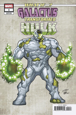 WHAT IF...? GALACTUS: GALACTUS TRANSFORMED HULK? #1 RON LIM DESIGN VARIANT[1:10]-- [Expected In Stock Date : 01-01-25]