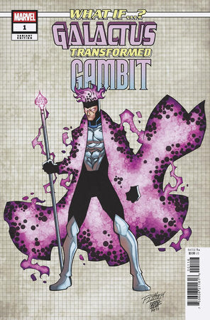 WHAT IF...? GALACTUS: GALACTUS TRANSFORMED GAMBIT? #1 RON LIM DESIGN VARIANT[1:10] -- [Expected In Stock Date : 01-08-25]