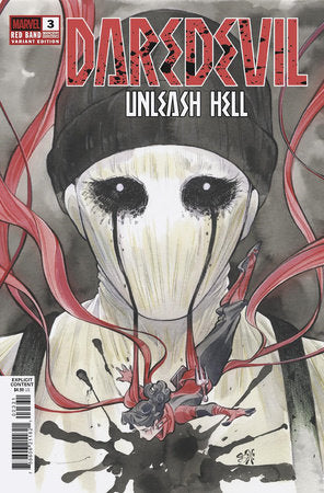 DAREDEVIL: UNLEASH HELL - RED BAND #3 PEACH MOMOKO VARIANT [POLYBAGGED] -- [Expected In Stock Date : 03-19-25]