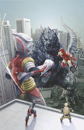 GODZILLA VS. AVENGERS #1 MITSUHIRO ARITA VIRGIN VARIANT[1:100] -- [Expected In Stock Date : 06-18-25 ]