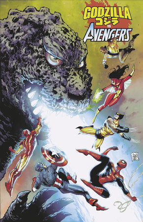GODZILLA VS. AVENGERS #1 TONY DANIEL VARIANT[1:25] -- [Expected In Stock Date : 06-18-25 ]