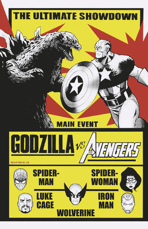 GODZILLA VS. AVENGERS #1 BTC 7-PACK BUNDLE  -- [Expected In Stock Date : 06-18-25 ]