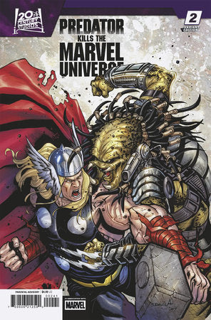 PREDATOR KILLS THE MARVEL UNIVERSE #2 SERGIO DAVILA VARIANT  -- [Expected In Stock Date : 09-17-25]
