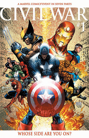 CIVIL WAR #1 FACSIMILE EDITION MICHAEL TURNER FOIL VARIANT  -- [Expected In Stock Date : 08-20-25 ]