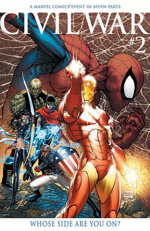 CIVIL WAR #2 FACSIMILE EDITION MICHAEL TURNER FOIL VARIANT  -- [Expected In Stock Date : 09-17-25 ]