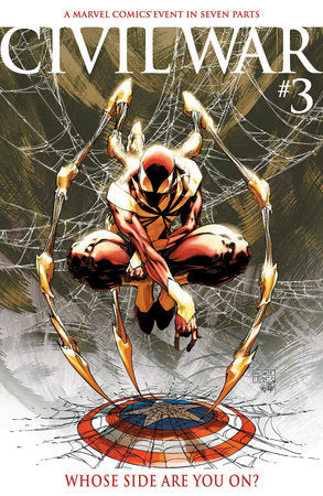 CIVIL WAR #3 FACSIMILE EDITION MICHAEL TURNER FOIL VARIANT  -- [Expected In Stock Date : 10-15-25]