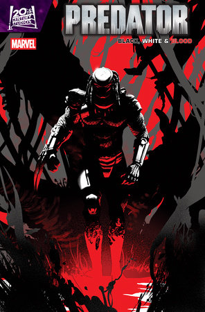 PREDATOR: BLACK, WHITE & BLOOD #3 PETE WOODS VARIANT  -- [Expected In Stock Date : 09-24-25]