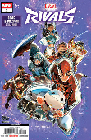 MARVEL RIVALS #1 TOKITOKORO 3RD PRINTING VARIANT -- [Expected In Stock Date : 09-17-25]