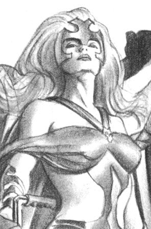 EMMA FROST: THE WHITE QUEEN #4 ALEX ROSS TIMELESS VIRGIN SKETCH VARIANT[1:100]  -- [Expected In Stock Date : 09-24-25]