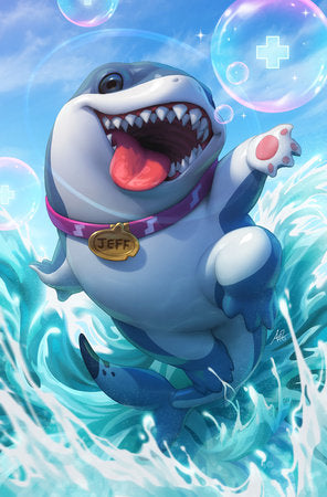 JEFF THE LAND SHARK #1 ARTGERM MARVEL RIVALS VIRGIN VARIANT[1:100] -- [Expected In Stock Date : 06-04-25]