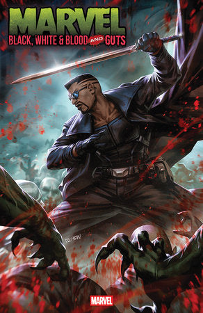 MARVEL: BLACK, WHITE & BLOOD AND GUTS #1 DERRICK CHEW VARIANT  -- [Expected In Stock Date : 10-08-25]