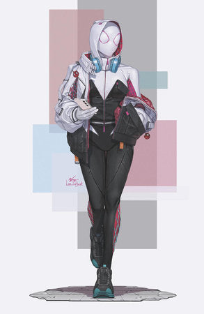 ALL-NEW SPIDER-GWEN: THE GHOST-SPIDER #4 INHYUK LEE STREET-VERSE VARIANT 1:50 -- [Expected In Stock Date : 11-19-25]