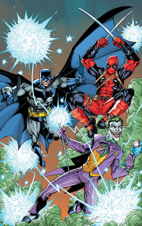 MARVEL/DC: DEADPOOL/BATMAN #1 MARK BAGLEY RATIO VIRGIN 2ND PRINTING VARIANT[1:25]  -- [Expected In Stock Date : 10-29-25]