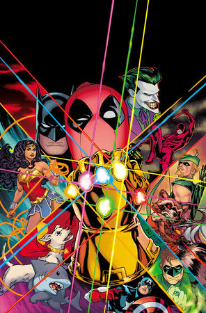 MARVEL/DC: DEADPOOL/BATMAN #1 RUSSELL DAUTERMAN RATIO VIRGIN 3RD PRINTING VARIANT[1:25]  -- [Expected In Stock Date : 12-10-25]