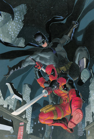 MARVEL/DC: DEADPOOL/BATMAN #1 ESAD RIBIC RATIO VIRGIN 3RD PRINTING VARIANT[1:50] -- [Expected In Stock Date : 12-10-25]