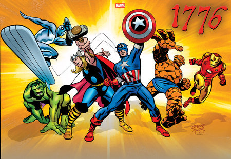 1776 #1 STEVE RUDE WRAPAROUND VARIANT  -- [Expected In Stock Date : 11-12-25]