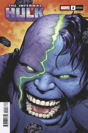 INFERNAL HULK #2 ANDREA SORRENTINO VARIANT[1:25] -- [Expected In Stock Date : 12-10-25]