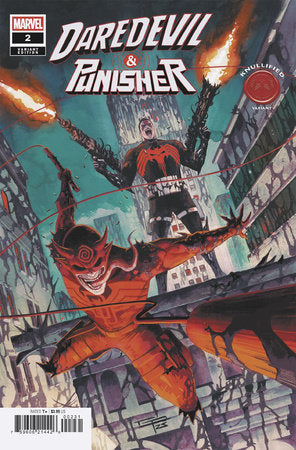 DAREDEVIL/PUNISHER: THE DEVIL'S TRIGGER #2 GERMAN PERALTA KNULLIFIED VARIANT  -- [Expected In Stock Date : 12-17-25]