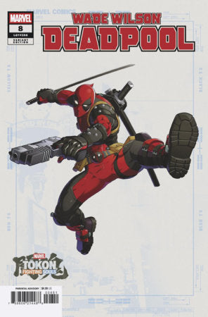 WADE WILSON: DEADPOOL #8 MARVEL TOKON: FIGHTING SOULS VARIANT [BG] -- [Expected In Stock Date : 09-02-26 ]