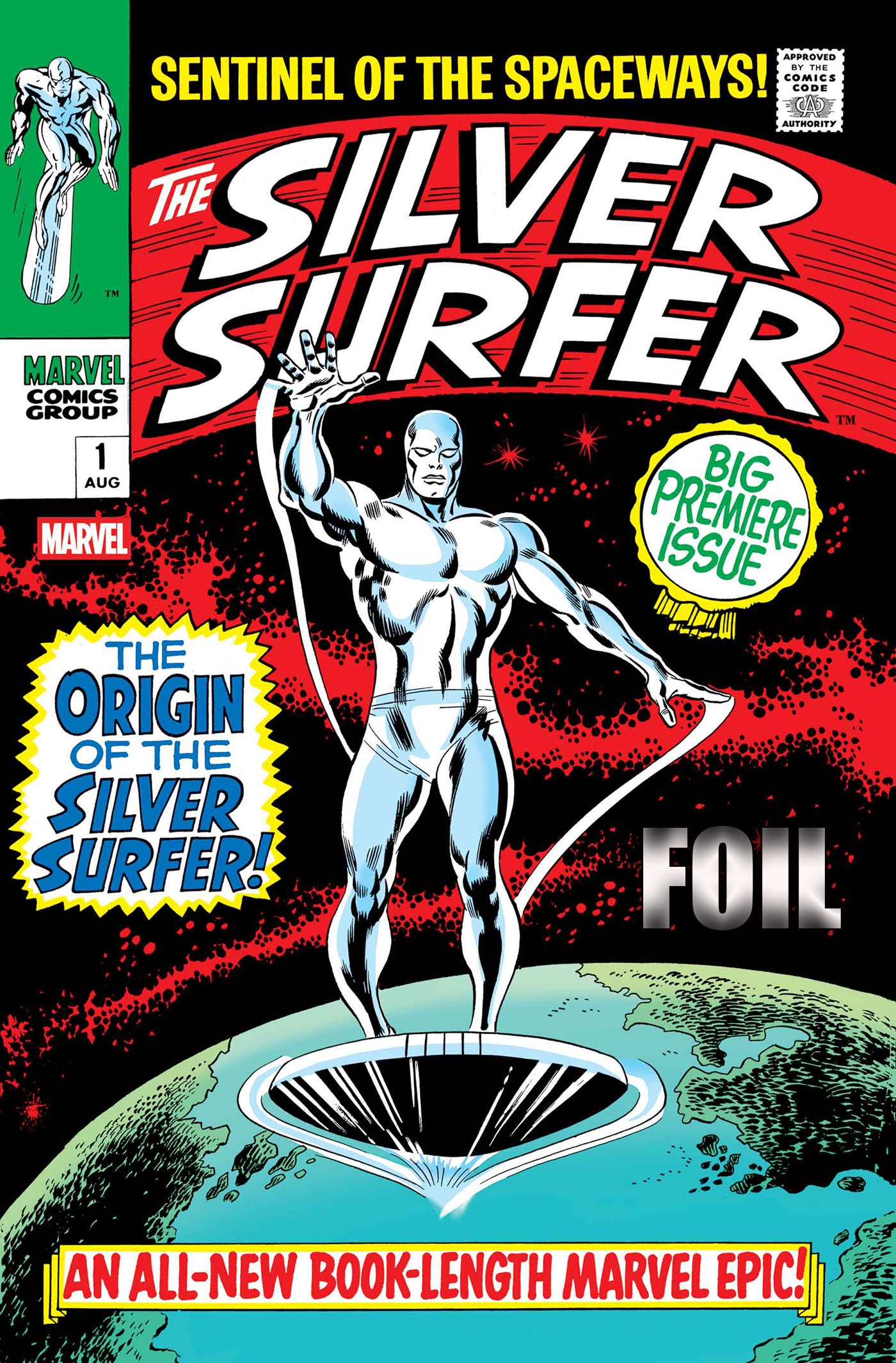SILVER SURFER #1 FACSIMILE EDITION FOIL VARIANT -- [Expected In Stock Date : 03-25-26]