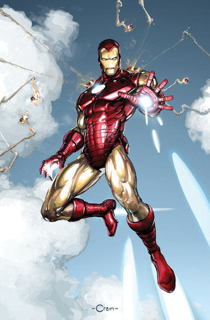 IRON MAN #1 CLAYTON CRAIN VIRGIN VARIANT[1:50] -- [Expected In Stock Date : 01-28-26]