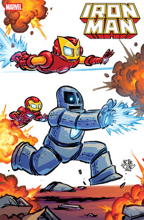 IRON MAN #1 SKOTTIE YOUNG 4-PART CONNECTING VARIANT -- [Expected In Stock Date : 01-28-26]