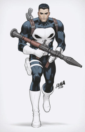 PUNISHER #3 DAVID NAKAYAMA COLOR BLOCK WHITE VIRGIN VARIANT[1:50] -- [04-29-26]