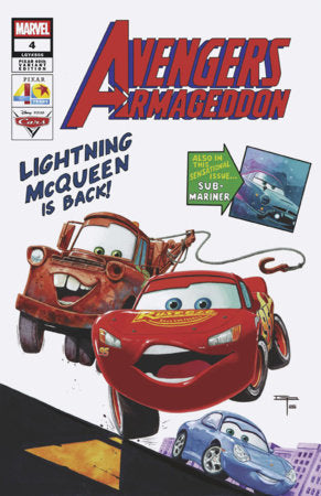 AVENGERS: ARMAGEDDON #4 PETE WOODS PIXAR 40TH VARIANT -- [09-16-26 ]