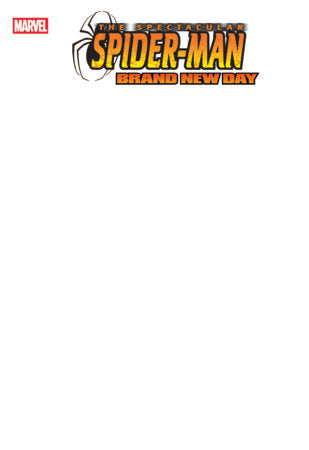 SPECTACULAR SPIDER-MAN: BRAND NEW DAY #1 BLANK COVER VARIANT -- [Expected In Stock Date : 05-13-26]
