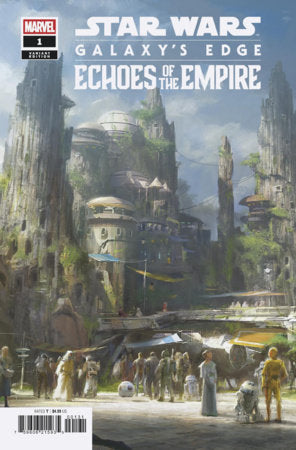 STAR WARS: GALAXY'S EDGE - ECHOES OF THE EMPIRE #1 ERIK TIEMENS CONCEPT ART VARIANT -- [Expected In Stock Date : 04-22-26]