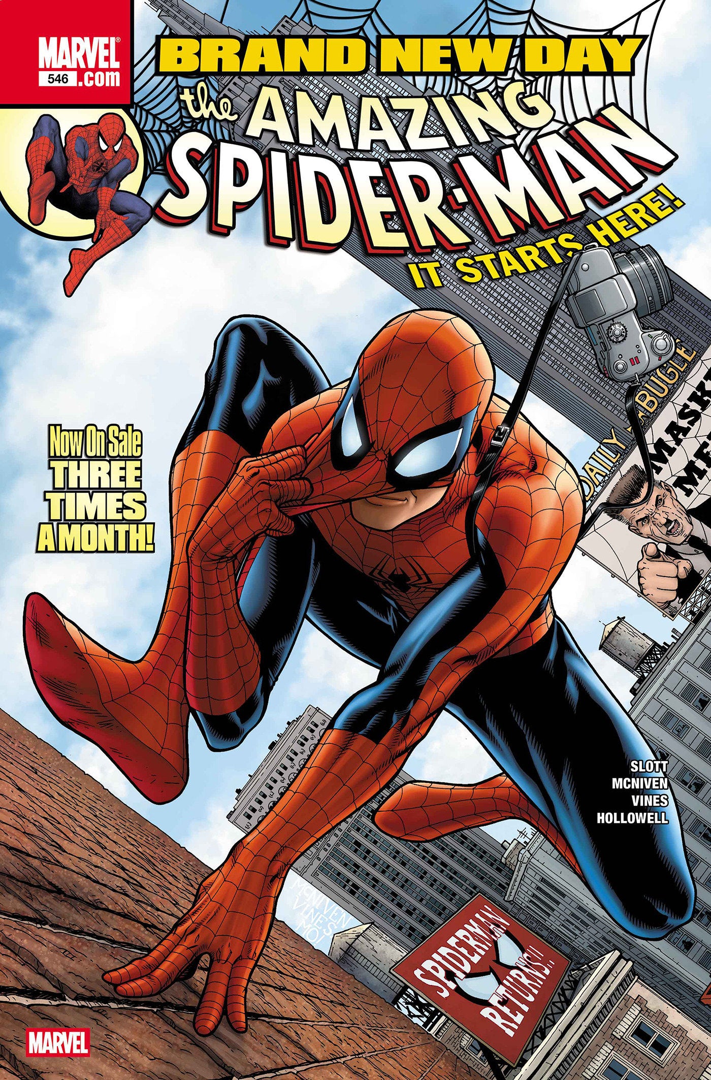 AMAZING SPIDER-MAN #546 FACSIMILE EDITION FOIL VARIANT -- [Expected In
