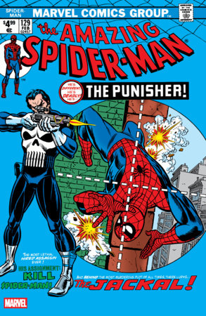 AMAZING SPIDER-MAN #129 FACSIMILE EDITION BLUE FOIL VARIANT [NEW PRINTING 2] -- [07-08-26]