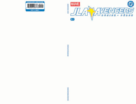 JLA/AVENGERS #1 FACSIMILE EDITION BLANK COVER VARIANT -- [05-27-26]
