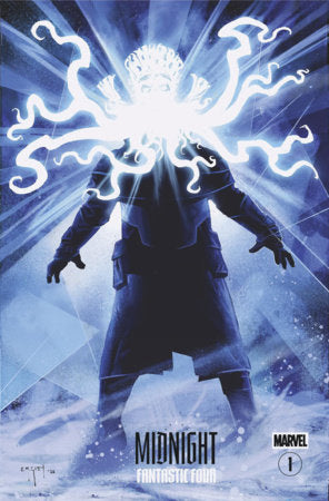 MIDNIGHT FANTASTIC FOUR #1 COVER D E.M. GIST MIDNIGHT HORROR HOMAGE VARIANT -- [10-07-26 ]