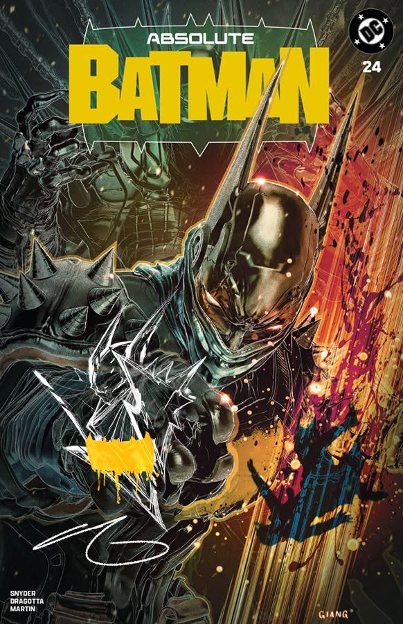 ABSOLUTE BATMAN #24 JOHN GIANG NYCC EXCLUSIVE VARIANT COVERS (RAW EDITION)