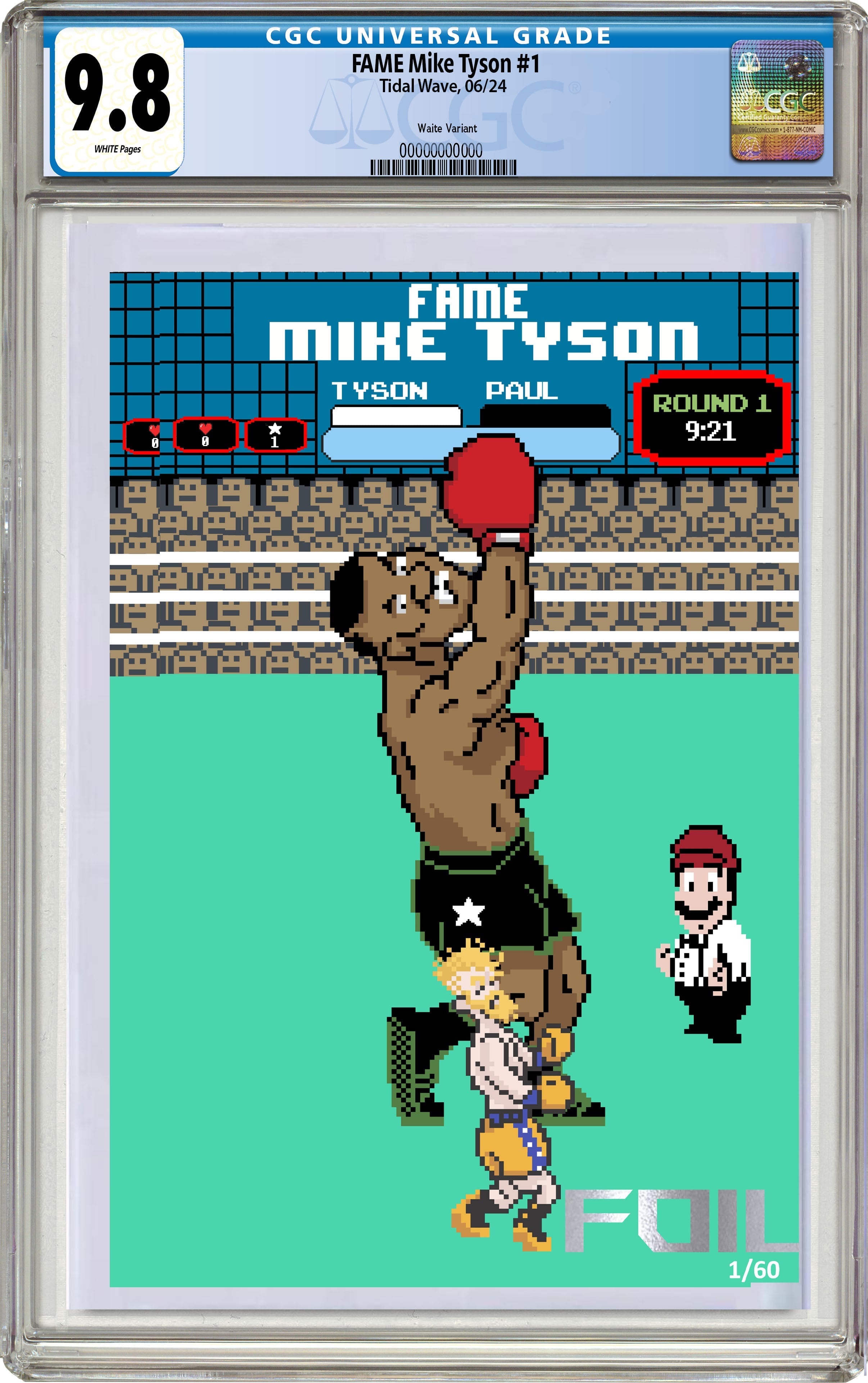 MIKE TYSON #1 MATTHEW WAITE PUNCH-OUT FANEXPO DALLAS EXCLUSIVE OPTIONS