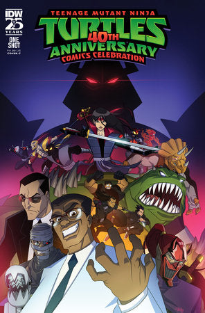 Teenage Mutant Ninja Turtles: 40th Anniversary Comics Celebration Variant C (Lopez) 07-10-24