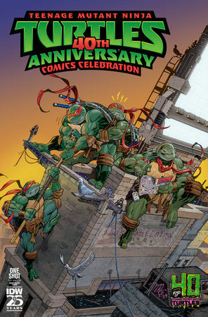 Teenage Mutant Ninja Turtles: 40th Anniversary Comics Celebration Variant 40th Anniversary (Dooney) 07-10-24