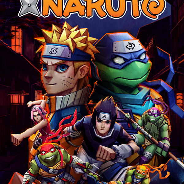 Teenage Mutant Ninja Turtles x Naruto #1 Variant D (Moncayo) -- [Expec