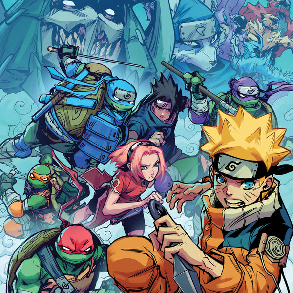 Teenage Mutant Ninja Turtles x Naruto #4 Variant B (Prasetya) -- [Expe