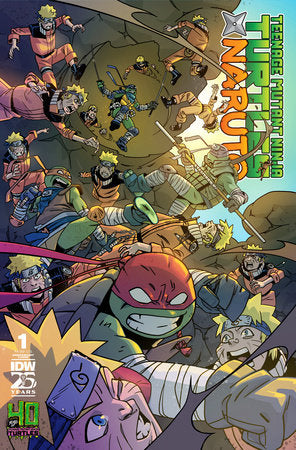 Teenage Mutant Ninja Turtles x Naruto #1 6-PACK BUNDLE -- [Expected In Stock Date : 11-20-24]