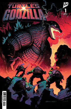 Teenage Mutant Ninja Turtles x Godzilla #1 Variant RI (25) Foil (Burnett)[1:25] -- [Expected In Stock Date : 11-12-25]