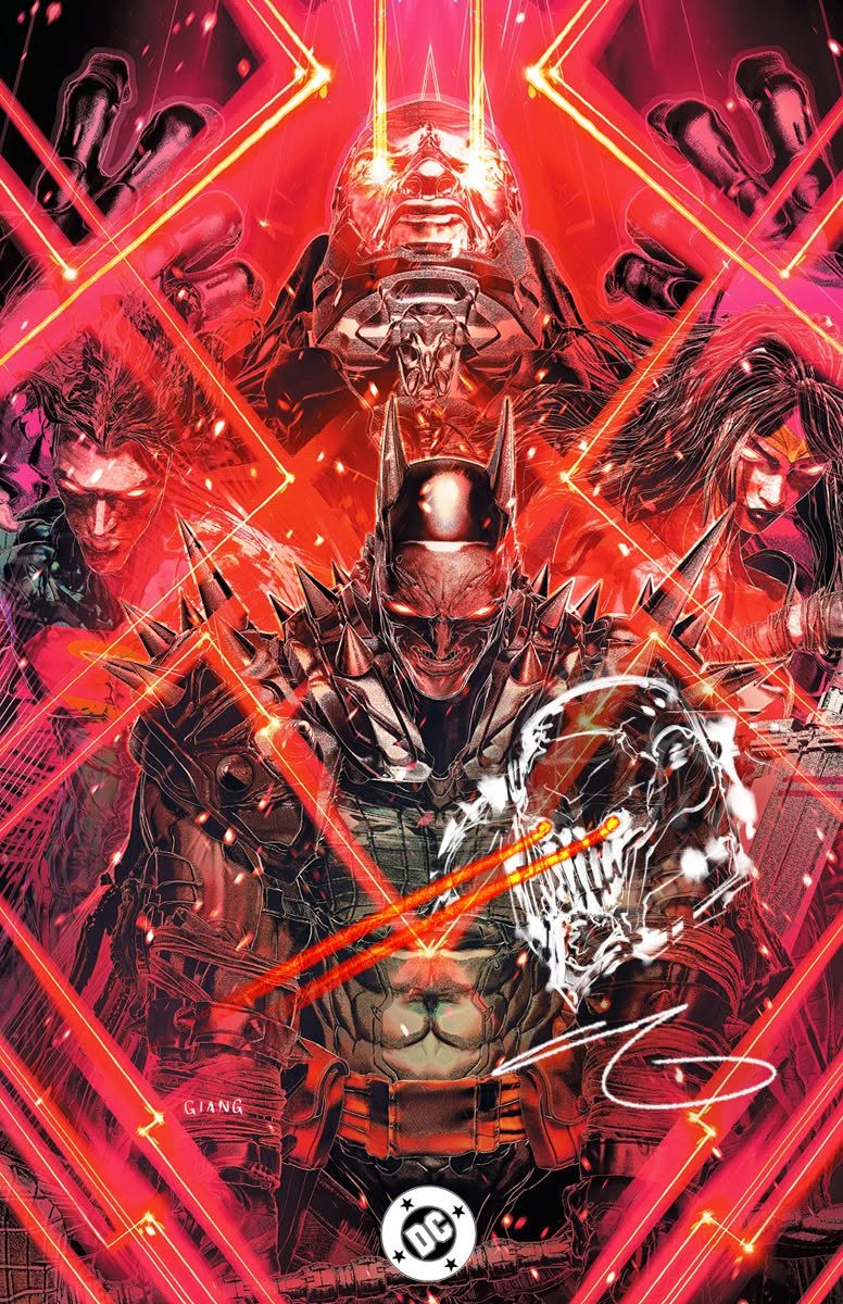 DC ALL IN SAGA DARKSEID VS THE WORLD #1 JOHN GIANG EXCLUSIVE VARIANT COVERS (RAW EDITION)