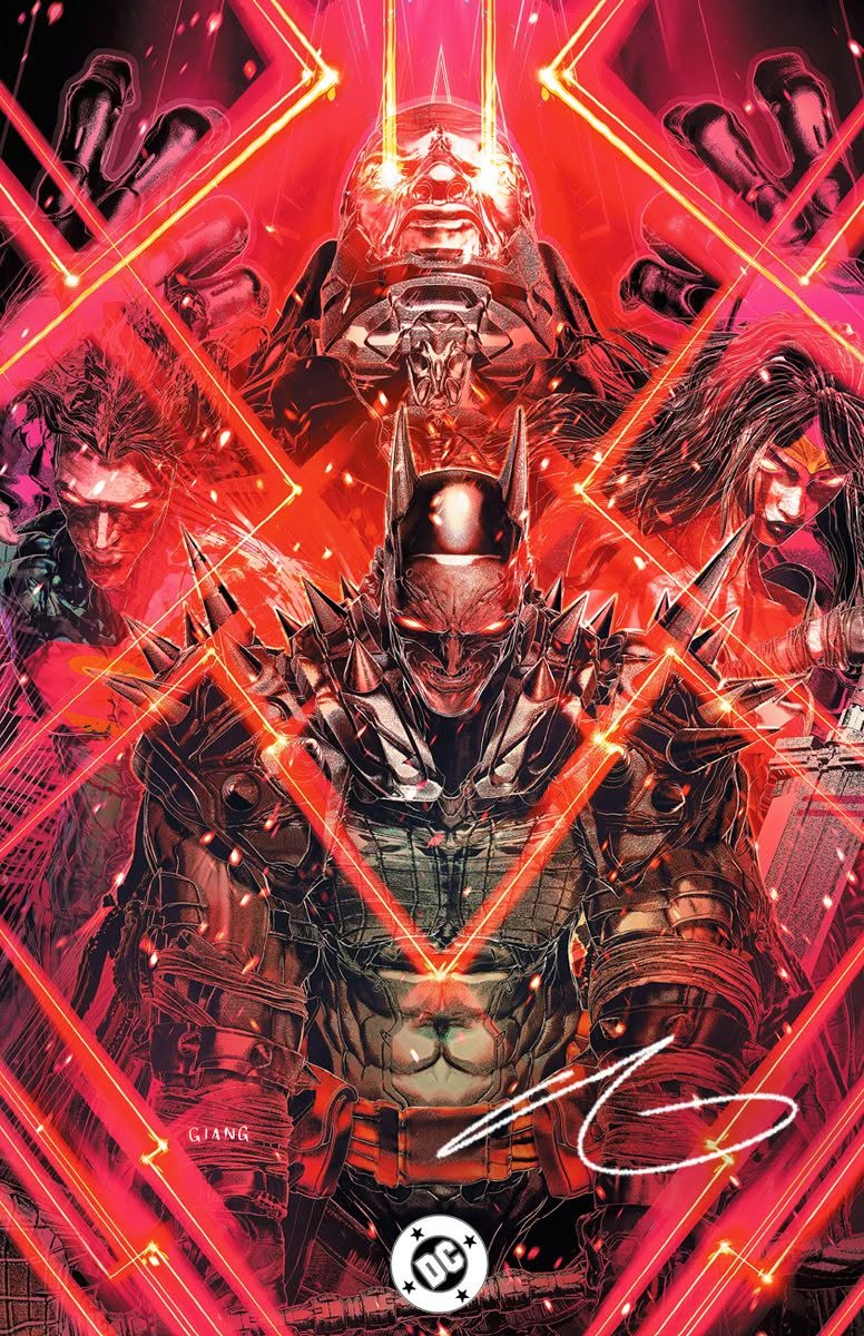 DC ALL IN SAGA DARKSEID VS THE WORLD #1 JOHN GIANG EXCLUSIVE VARIANT COVERS (RAW EDITION)