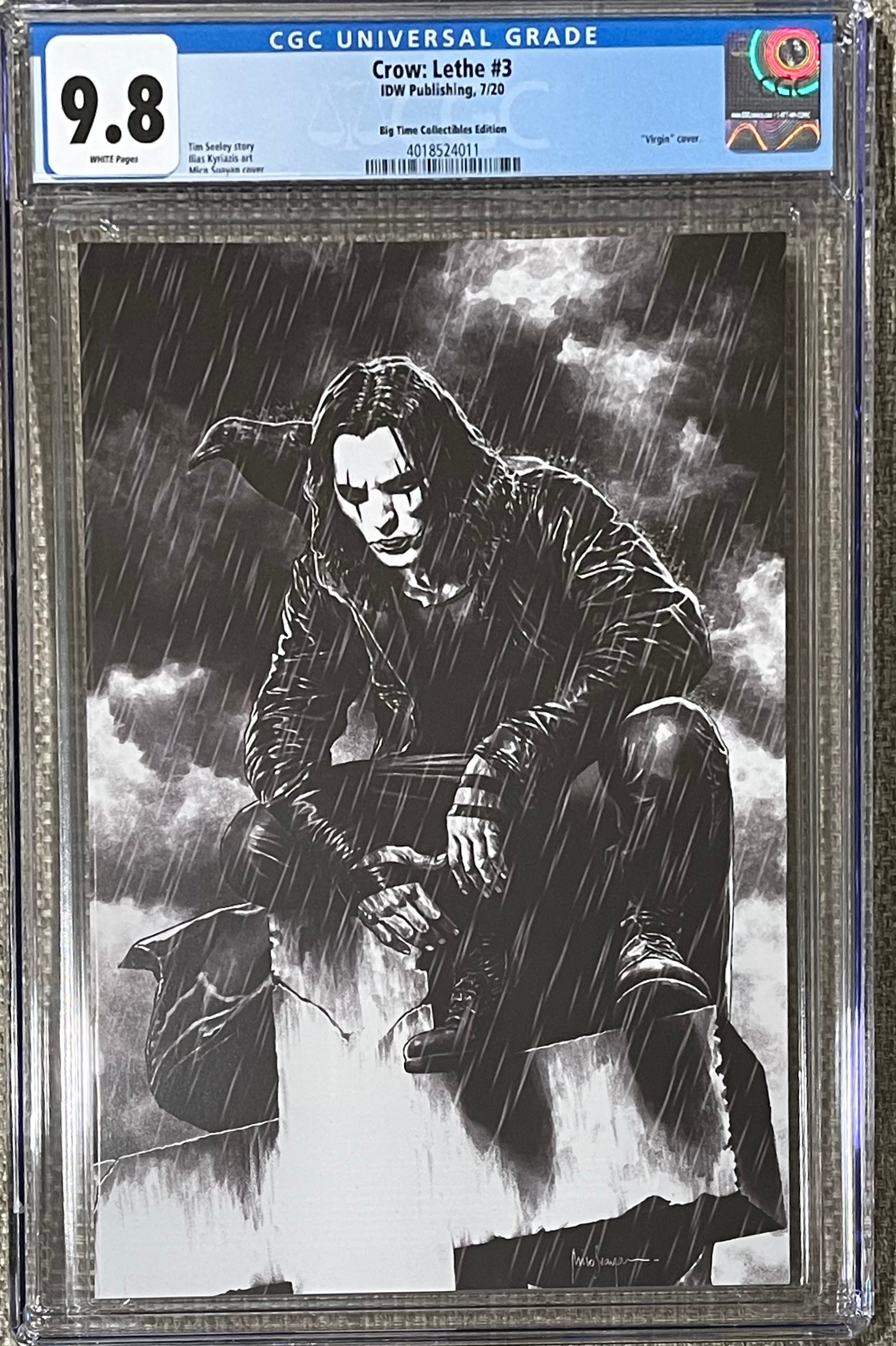 CROW LETHE #3 MICO SUAYAN EXCLUSIVE VARIANT CGC 9.8 (C114)