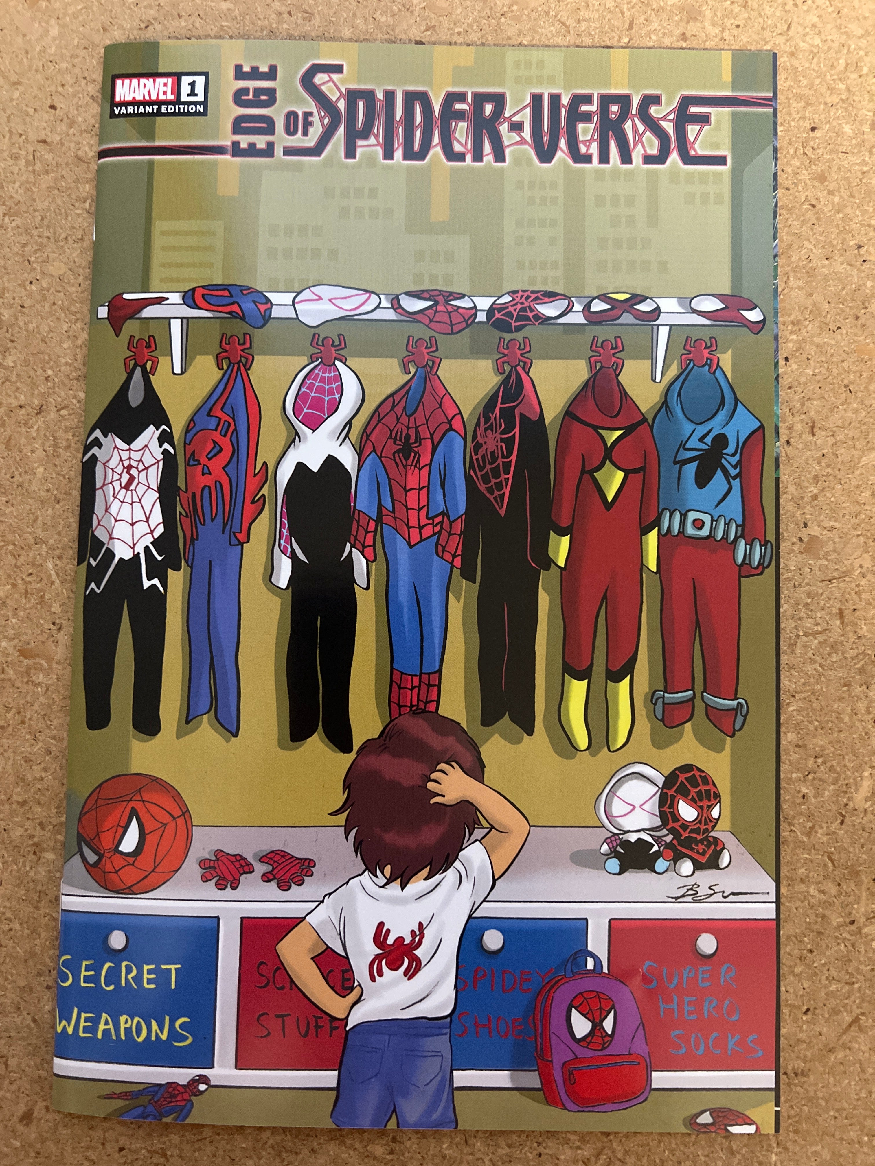 EDGE OF SPIDER-VERSE #1 WHATNOT EXCLUSIVE(CB56)