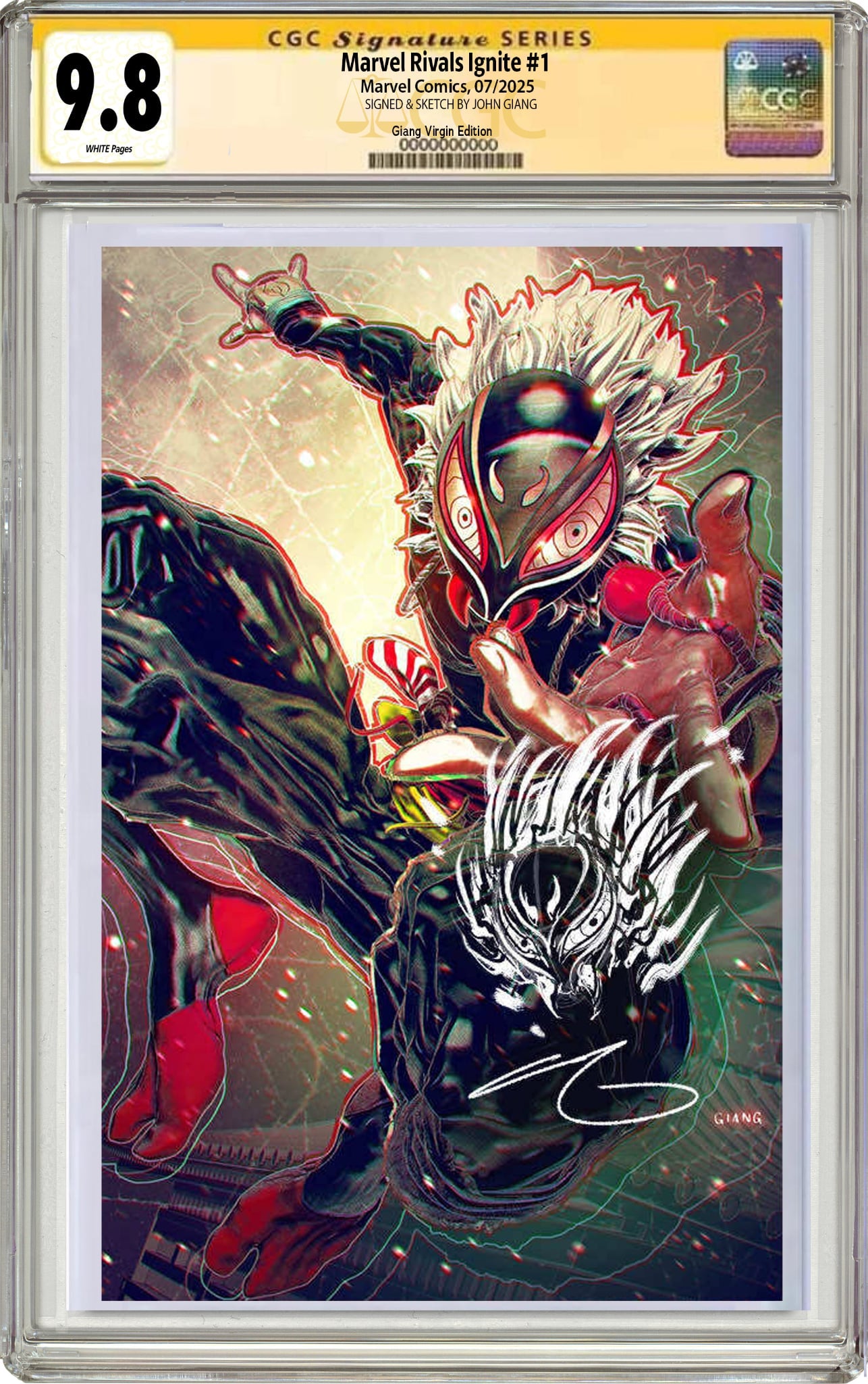 MARVEL RIVALS: IGNITE #1 JOHN GIANG HEROES CON EXCLUSIVE VARIANT COVER