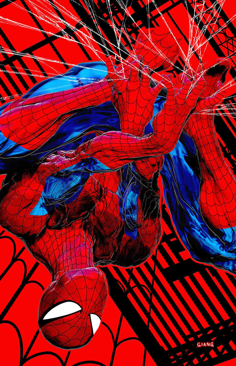 AMAZING SPIDER-MAN #64 JOHN GIANG NEGATIVE BLEED EXCLUSIVE